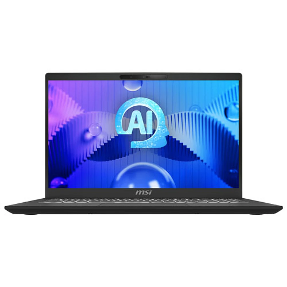 Portable d'entreprise de 15,6 po Modern 15 H de MSI - Noir classique (Core Ultra 5 - 125H d'Intel/RAM 16 Go/SSD 512 Go/Windows 11)