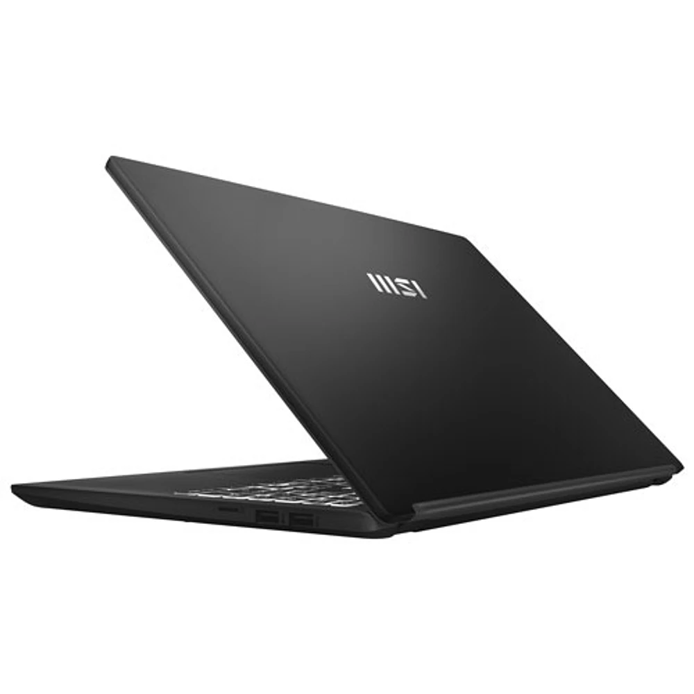 Portable d'entreprise de 15,6 po Modern 15 H de MSI - Noir classique (Core Ultra 5 - 125H d'Intel/RAM 16 Go/SSD 512 Go/Windows 11)