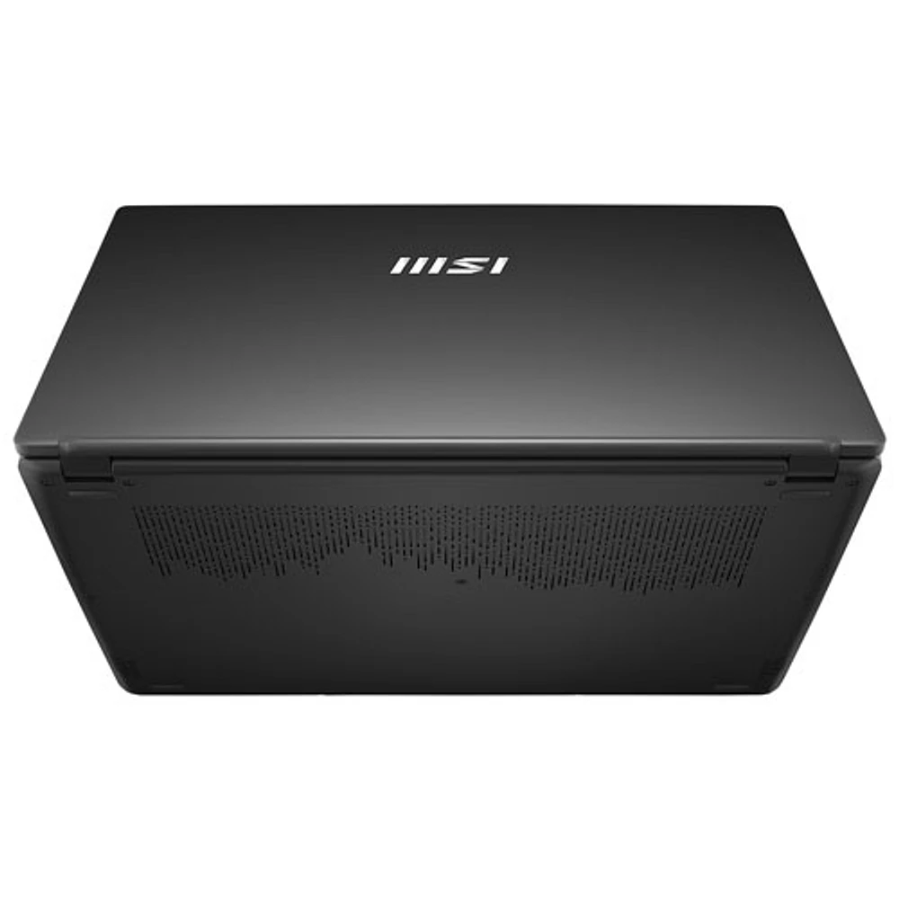 Portable d'entreprise de 15,6 po Modern 15 H de MSI - Noir classique (Core Ultra 5 - 125H d'Intel/RAM 16 Go/SSD 512 Go/Windows 11)