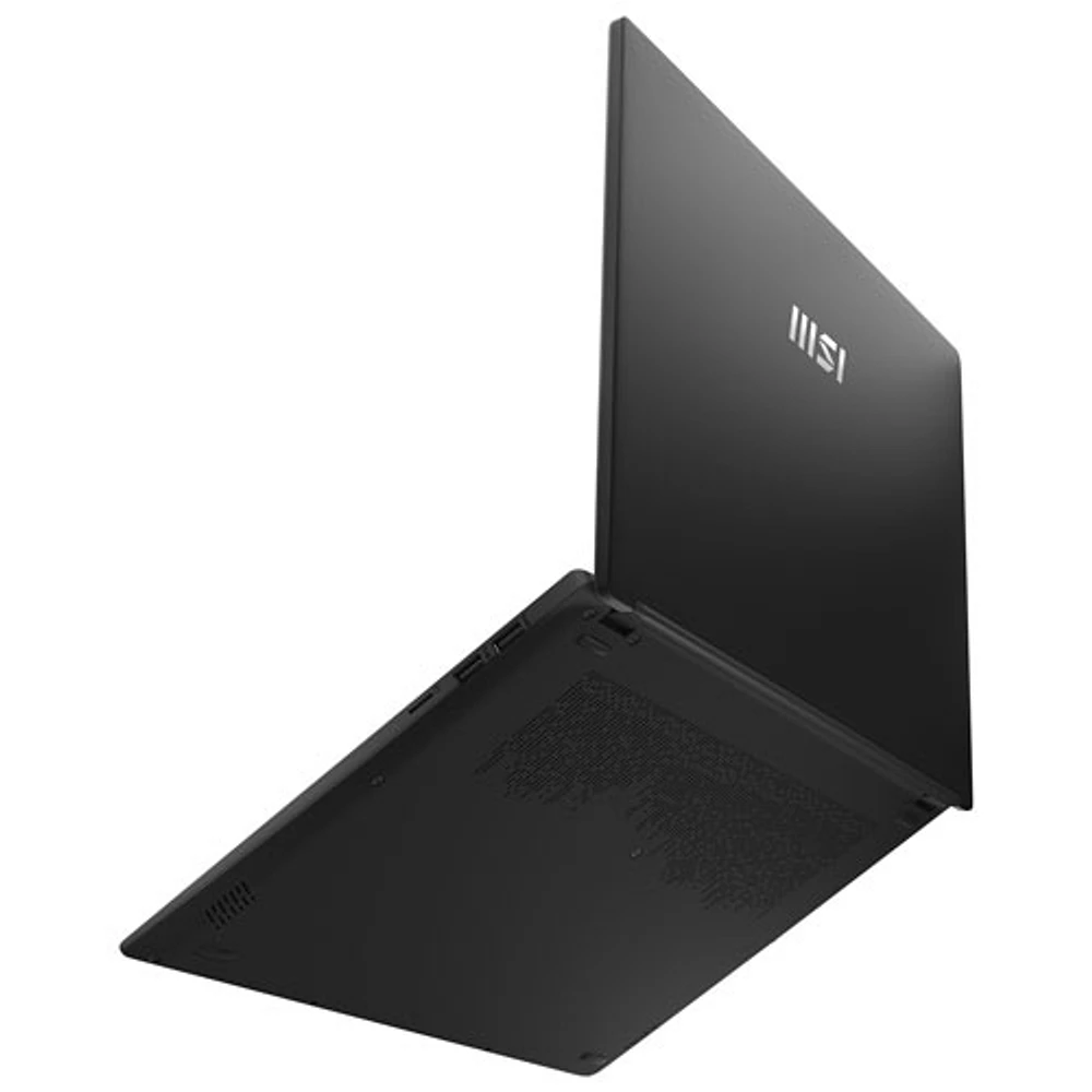 Portable d'entreprise de 15,6 po Modern 15 H de MSI - Noir classique (Core Ultra 5 - 125H d'Intel/RAM 16 Go/SSD 512 Go/Windows 11)