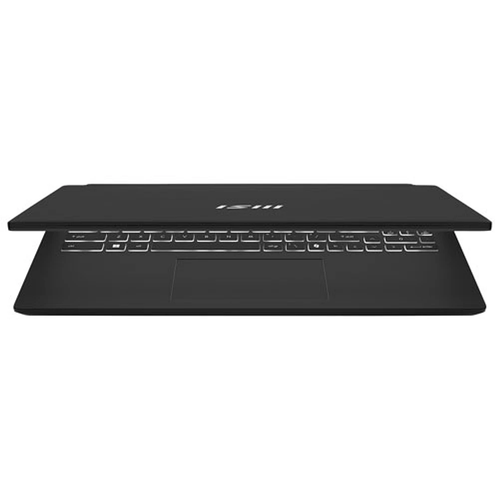 Portable d'entreprise de 15,6 po Modern 15 H de MSI - Noir classique (Core Ultra 5 - 125H d'Intel/RAM 16 Go/SSD 512 Go/Windows 11)