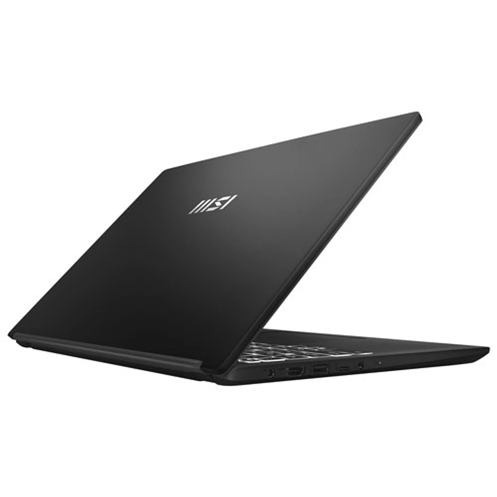 Portable d'entreprise de 15,6 po Modern 15 H de MSI - Noir classique (Core Ultra 5 - 125H d'Intel/RAM 16 Go/SSD 512 Go/Windows 11)