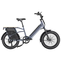 Velotric Go 1 Electric City Bike (900W Peak Motor/ 89km Range/ 32 km/h Top Speed/ Up to 440 lbs Capacity) - Indigo Grey