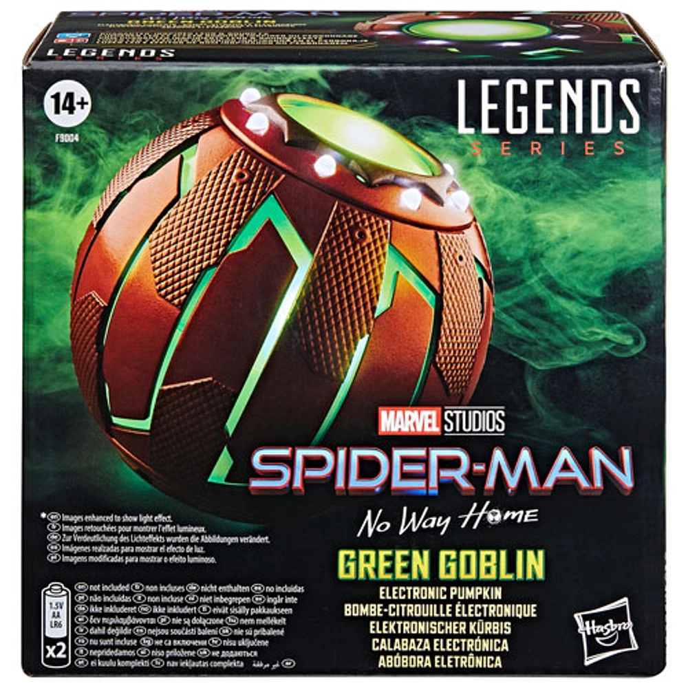 Hasbro Marvel Legends Series - Green Goblin Roleplay Electronic Pumpkin