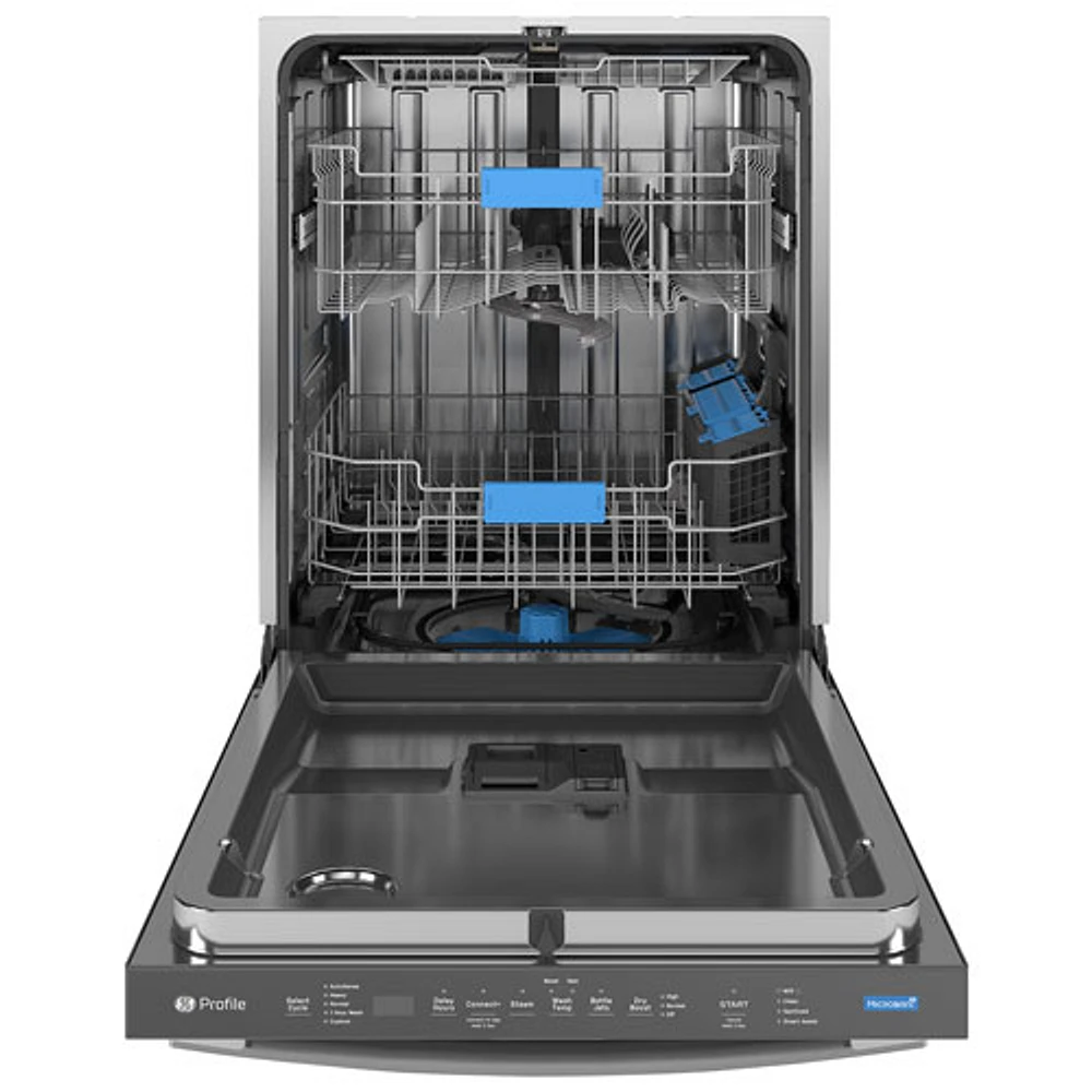 GE Profile 24" 45dB Built-In Dishwasher with Third Rack (PDT705SYWFS) - Stainless Steel