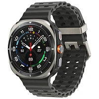 Montre intelligente LTE de 47 mm Samsung Galaxy Watch Ultra avec TELUS - Argenté titane/Gris foncé