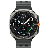 Montre intelligente LTE de 47 mm Samsung Galaxy Watch Ultra avec TELUS - Argenté titane/Gris foncé