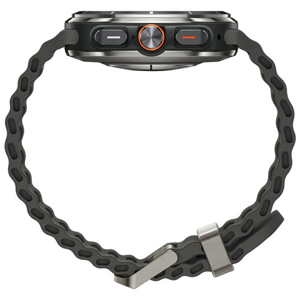 Montre intelligente LTE de 47 mm Samsung Galaxy Watch Ultra avec TELUS - Argenté titane/Gris foncé