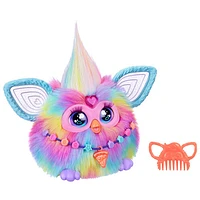 Jouet en peluche interactif Furby Friend de Hasbro - Tie-Dye