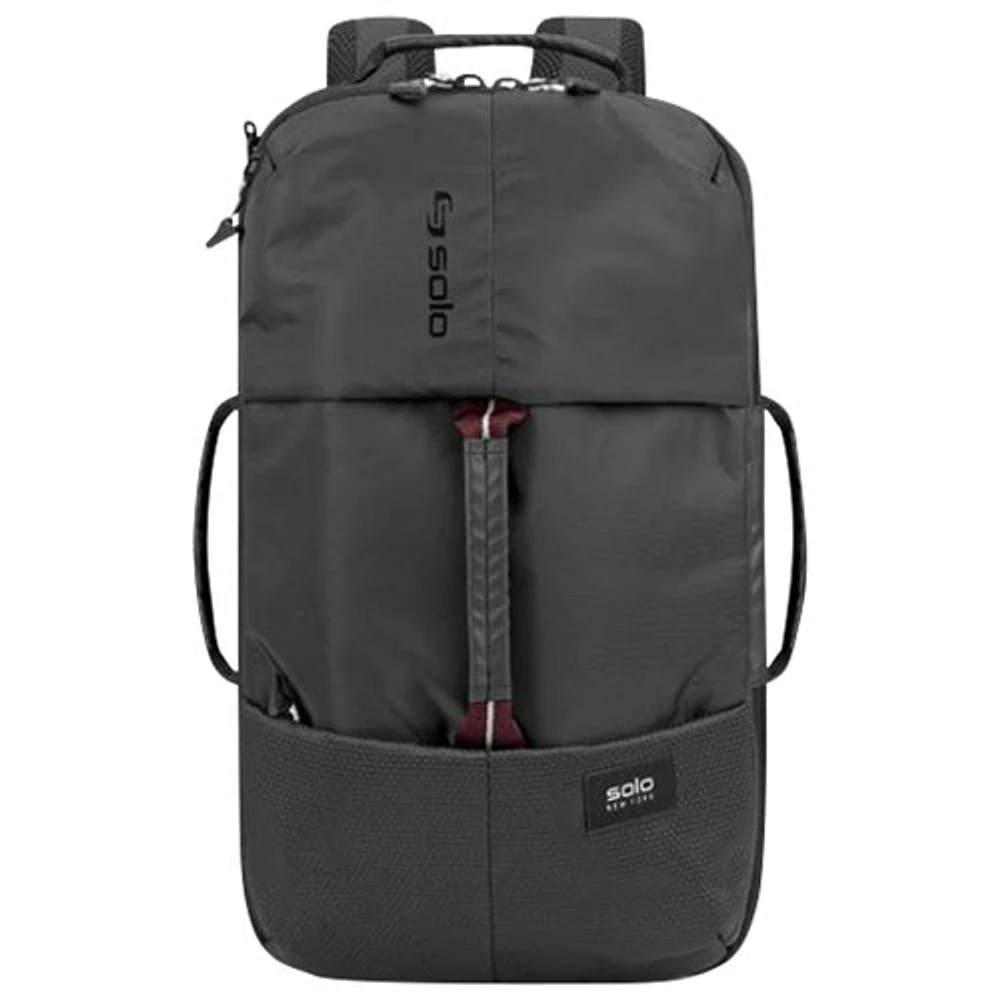 Solo Star Hybrid 15.6" Laptop Duffle Backpack - Black