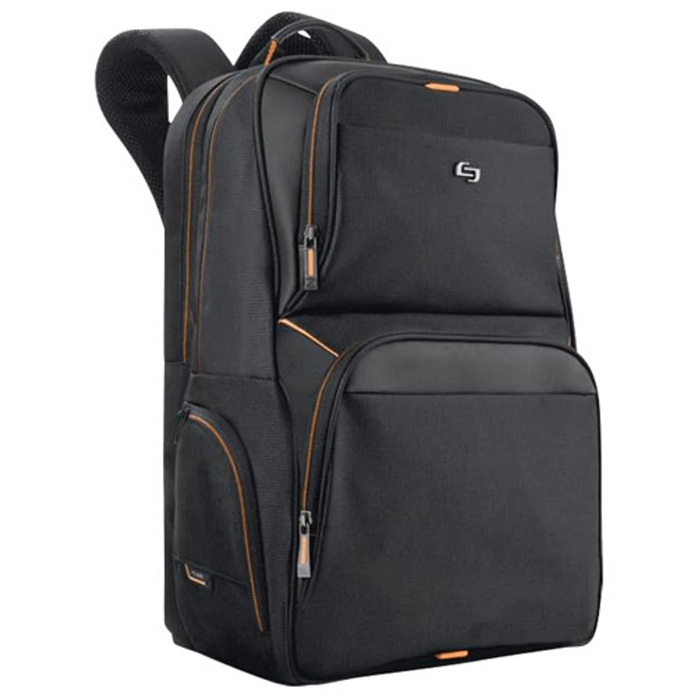 Solo Ambition Travel 17.3" Laptop Backpack - Black