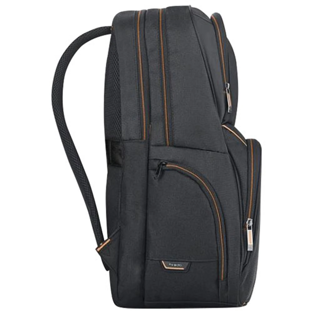 Solo Ambition Travel 17.3" Laptop Backpack - Black