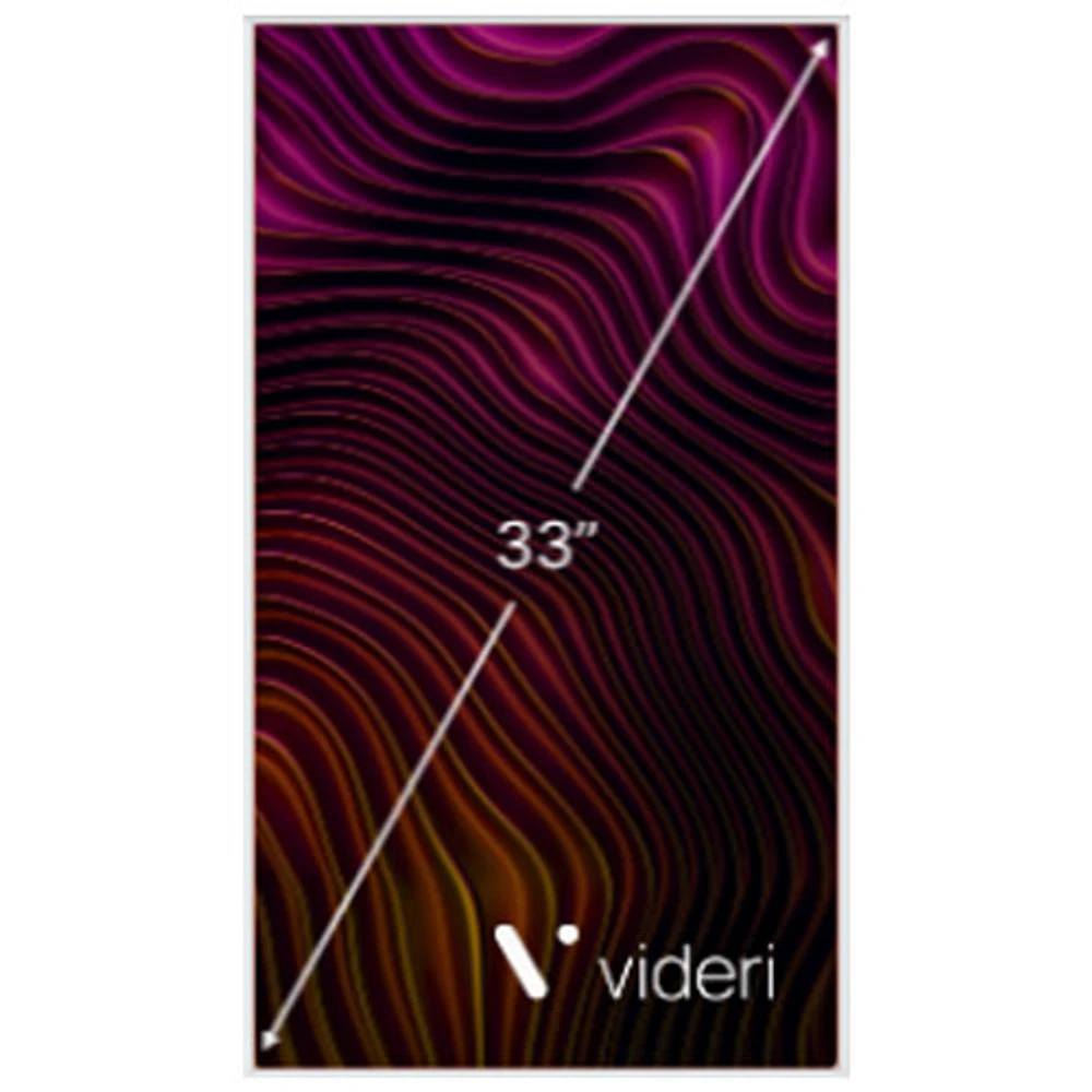 Videri 4G Spark3 33" 1080p HD Android Commercial Display