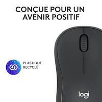 Logitech M240 Silent 4000 DPI Bluetooth Optical Mouse - Graphite