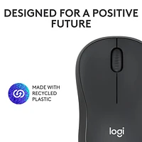 Souris optique Bluetooth de 4000 ppp M240 Silent de Logitech - Graphite