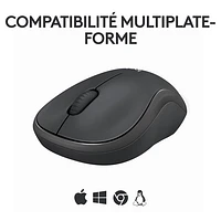 Logitech M240 Silent 4000 DPI Bluetooth Optical Mouse - Graphite