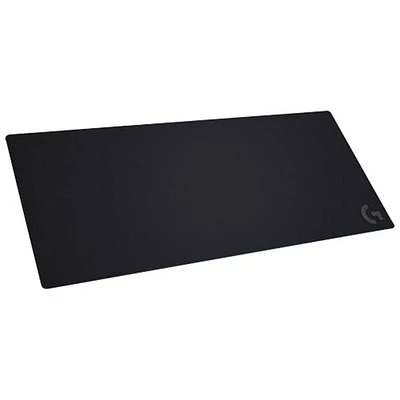 Très grand tapis de souris de jeu en caoutchouc et en tissu G840 de Logitech - Noir