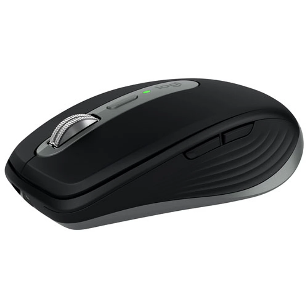 Souris Bluetooth Darkfield de 8000 ppp MX Anywhere 3S de Logitech pour MacOS/iPad - Gris cosmique