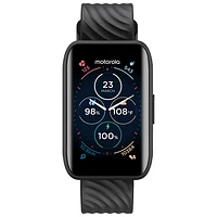 Motorola Moto Watch 40 46 x 30mm Smartwatch with Heart Rate Monitor - Black