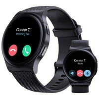 Motorola Moto Watch 120 45mm Smartwatch with Heart Rate Monitor - Black
