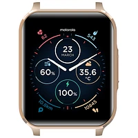 Motorola Moto Watch 70 43mm Smartwatch with Heart Rate Monitor - Rose