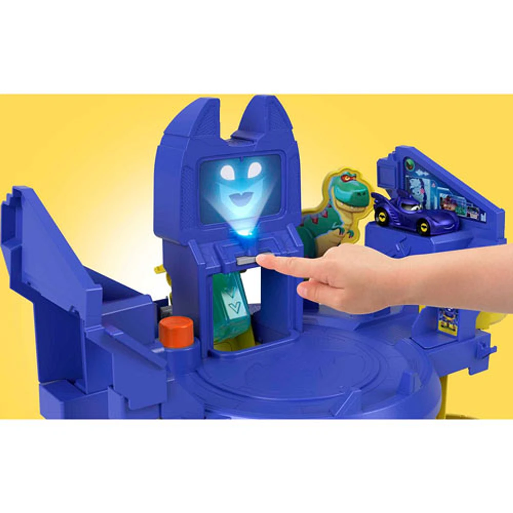 Fisher Price Batwheels Launch & Race Batcave Playset