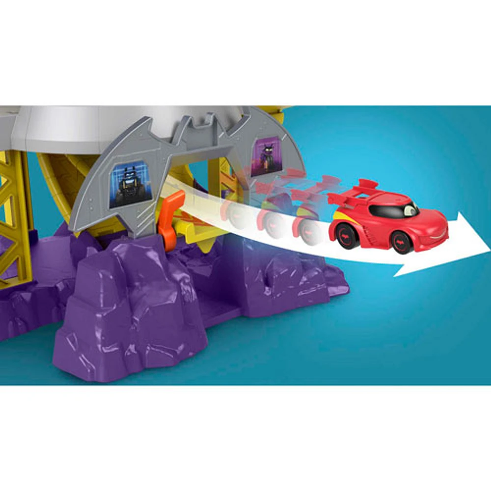 Fisher Price Batwheels Launch & Race Batcave Playset