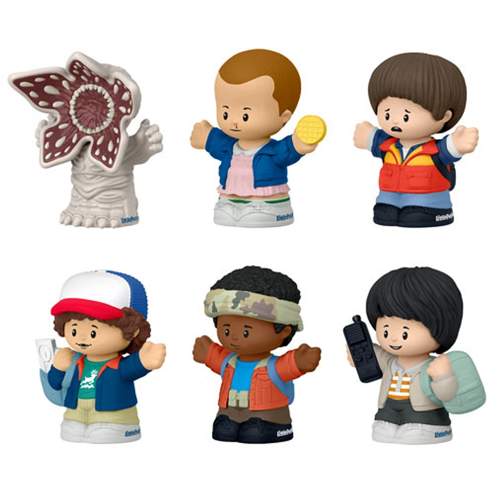 Mattel Stranger Things Little People Collector Figure Set