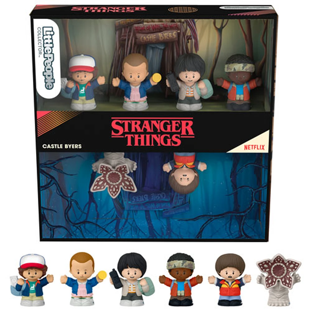 Mattel Stranger Things Little People Collector Figure Set