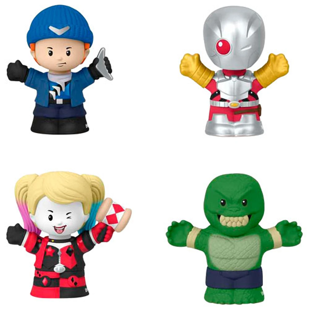 Figurines de collection Suicide Squad Fisher-Price Little People de Mattel