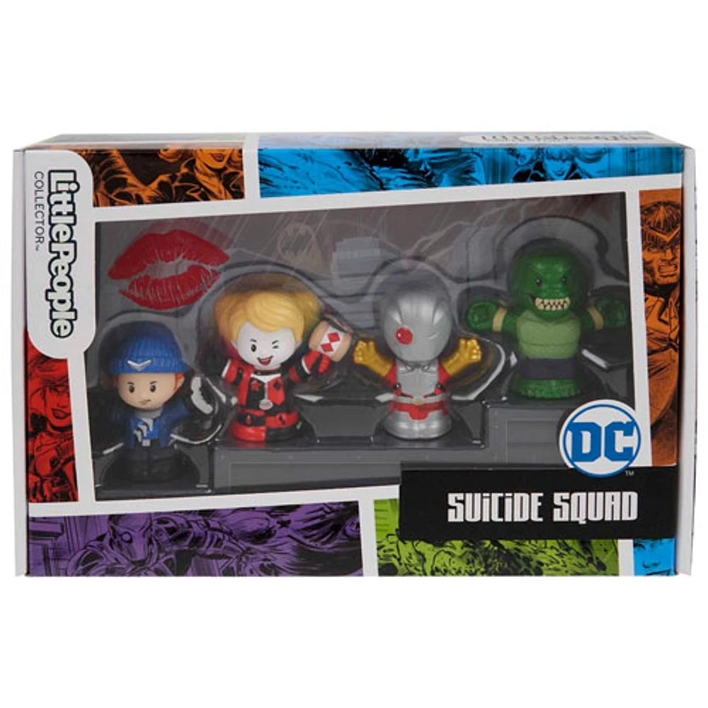 Mattel Fisher-Price Little People Collector Suicide Squad Figure Set