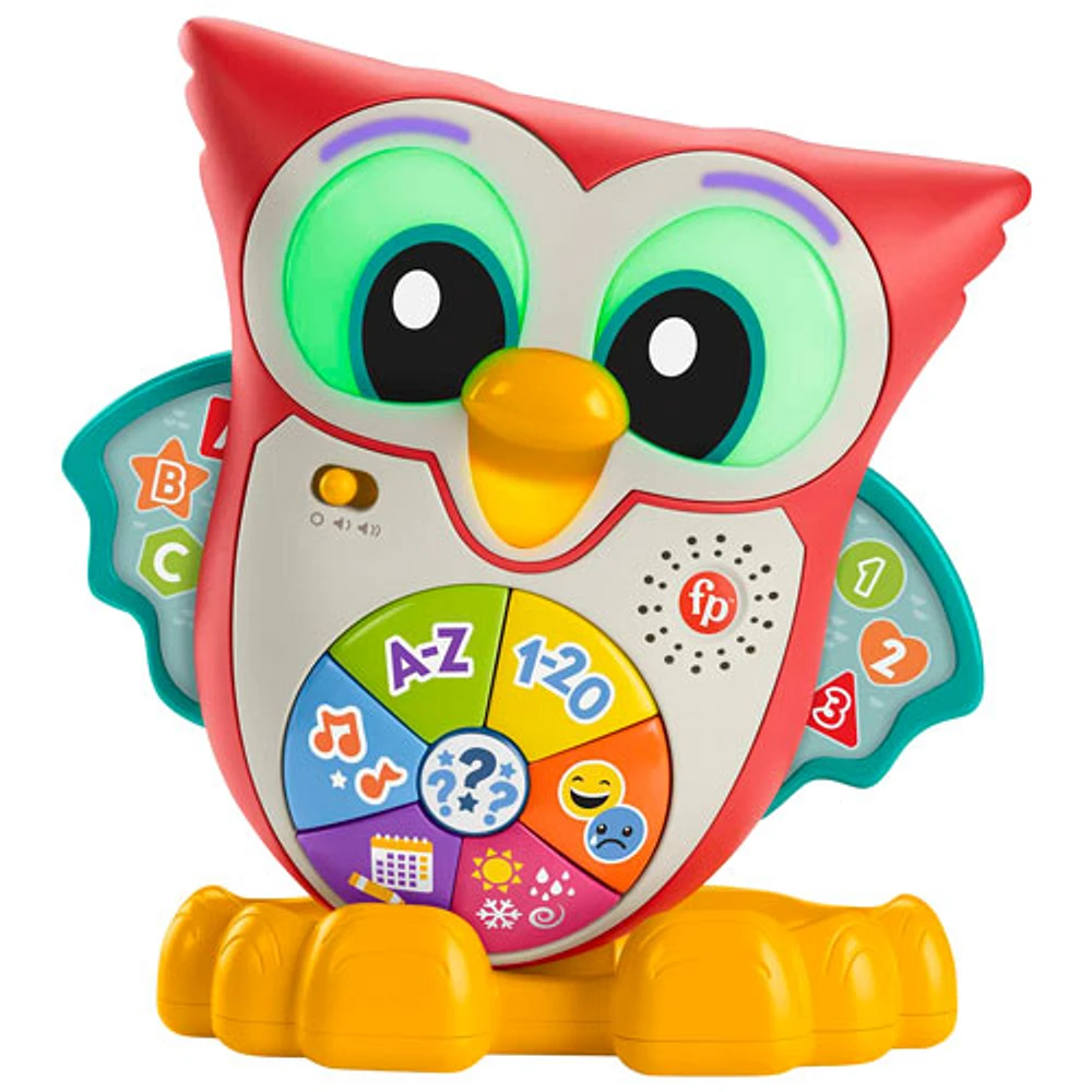 Mattel Linkimals Light-Up & Learn Owl Toddler Toy