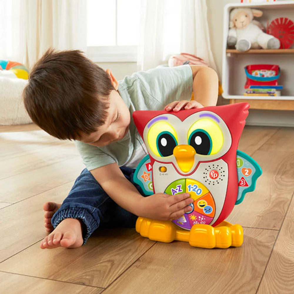 Mattel Linkimals Light-Up & Learn Owl Toddler Toy