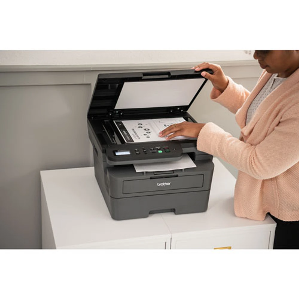 Brother HLL2465DW Monochrome All-In-One Laser Printer