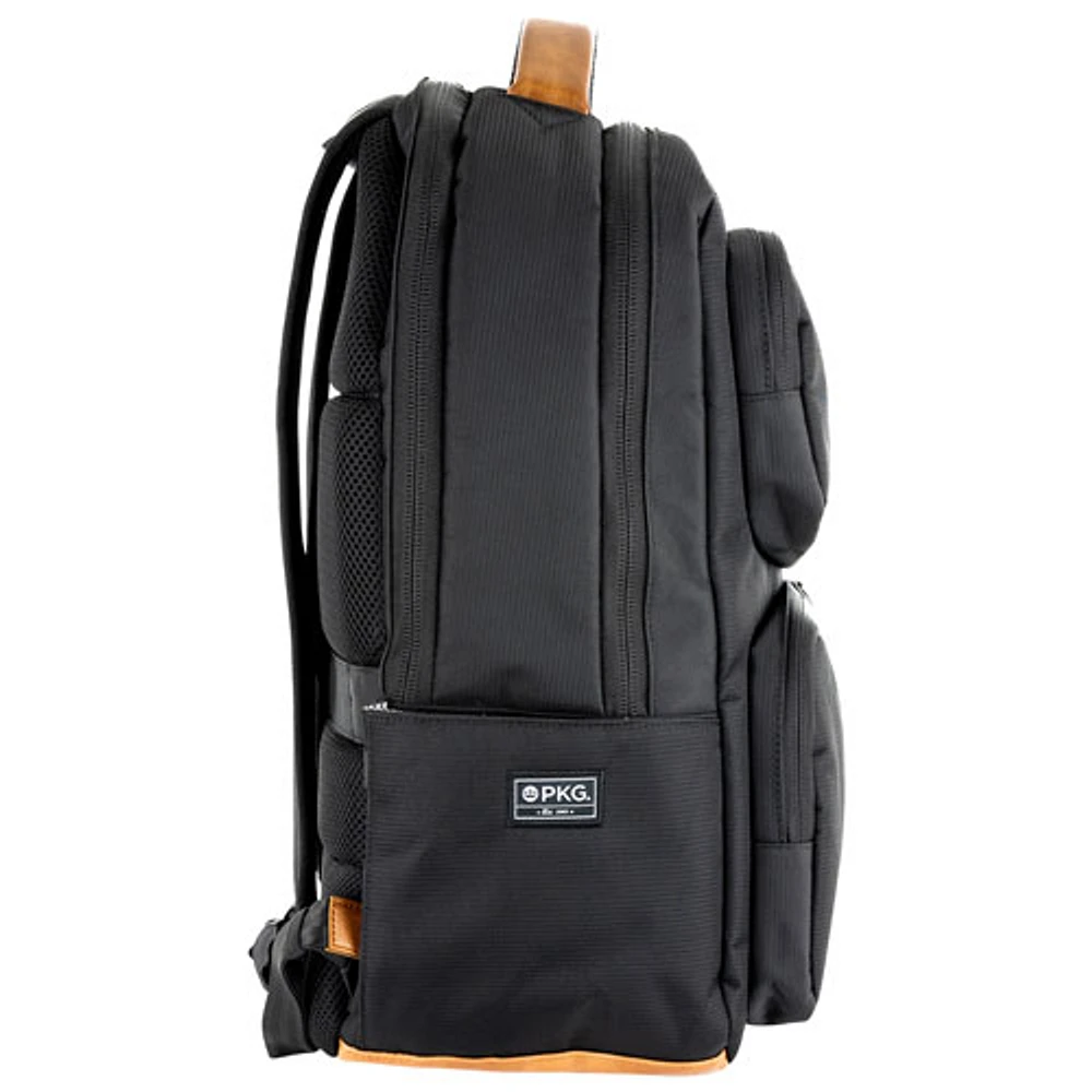 PKG Aurora 17" Recycled Fabric Laptop Bag - District Black