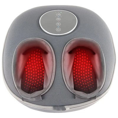 HoMedics Air Deluxe Foot Massager with Heat (FMS-348H-CA) - Grey