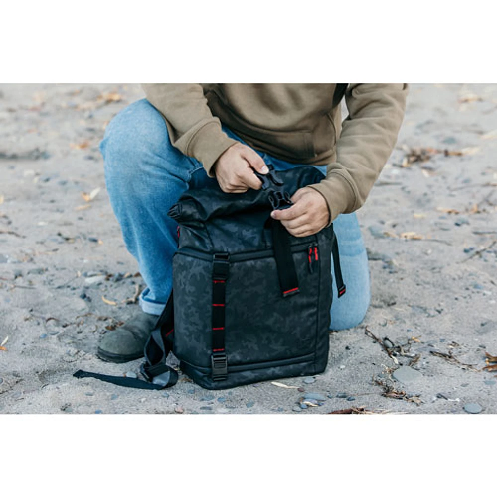 Roots Stealth DSLR & Mirrorless Camera Backpack- Camo