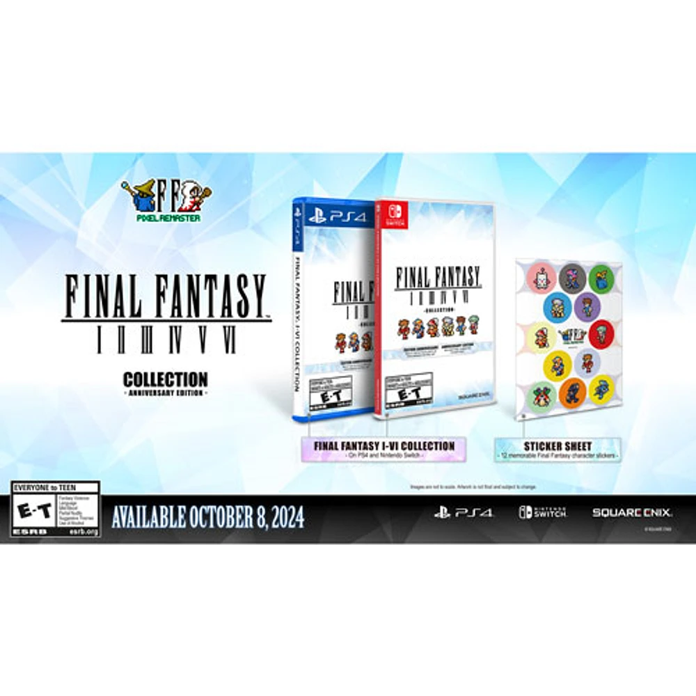 Final Fantasy I-VI Collection Anniversary Edition (Switch)