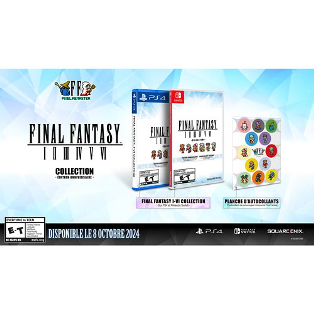 Final Fantasy I-VI Collection Anniversary Edition (Switch)