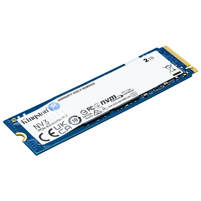 Disque SSD interne NVMe PCI-e NV3 de To de Kingston (NV3