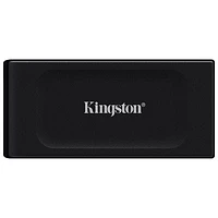 Disque dur externe USB 3.2 de 2 To XS1000 de Kingston (XS1000) - Noir