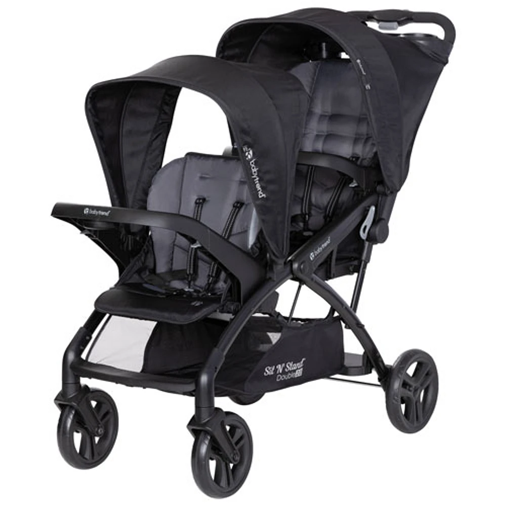 Poussette double avec siège d'auto pour bébé EZ-Lift Plus de Baby Trend - Noir