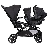 Poussette double avec siège d'auto pour bébé EZ-Lift Plus de Baby Trend - Noir