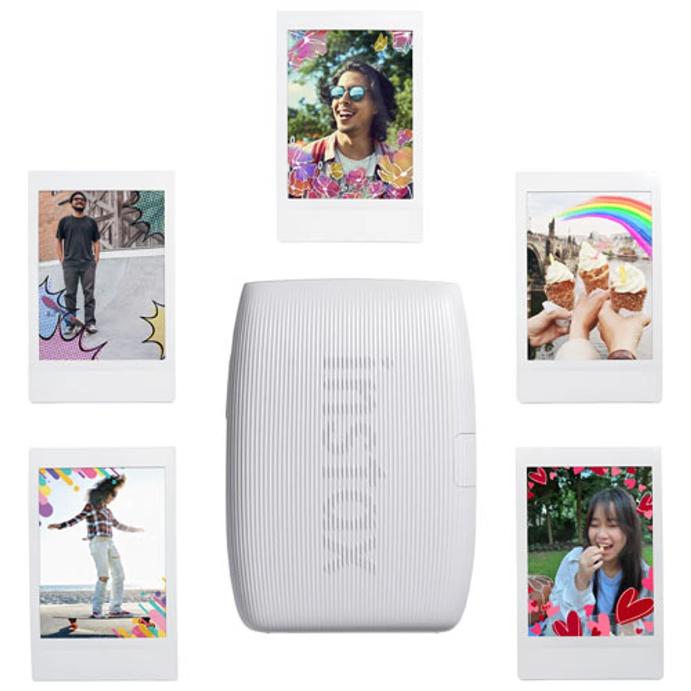 Fujifilm Instax Mini Link 3 Smartphone Printer - Clay White