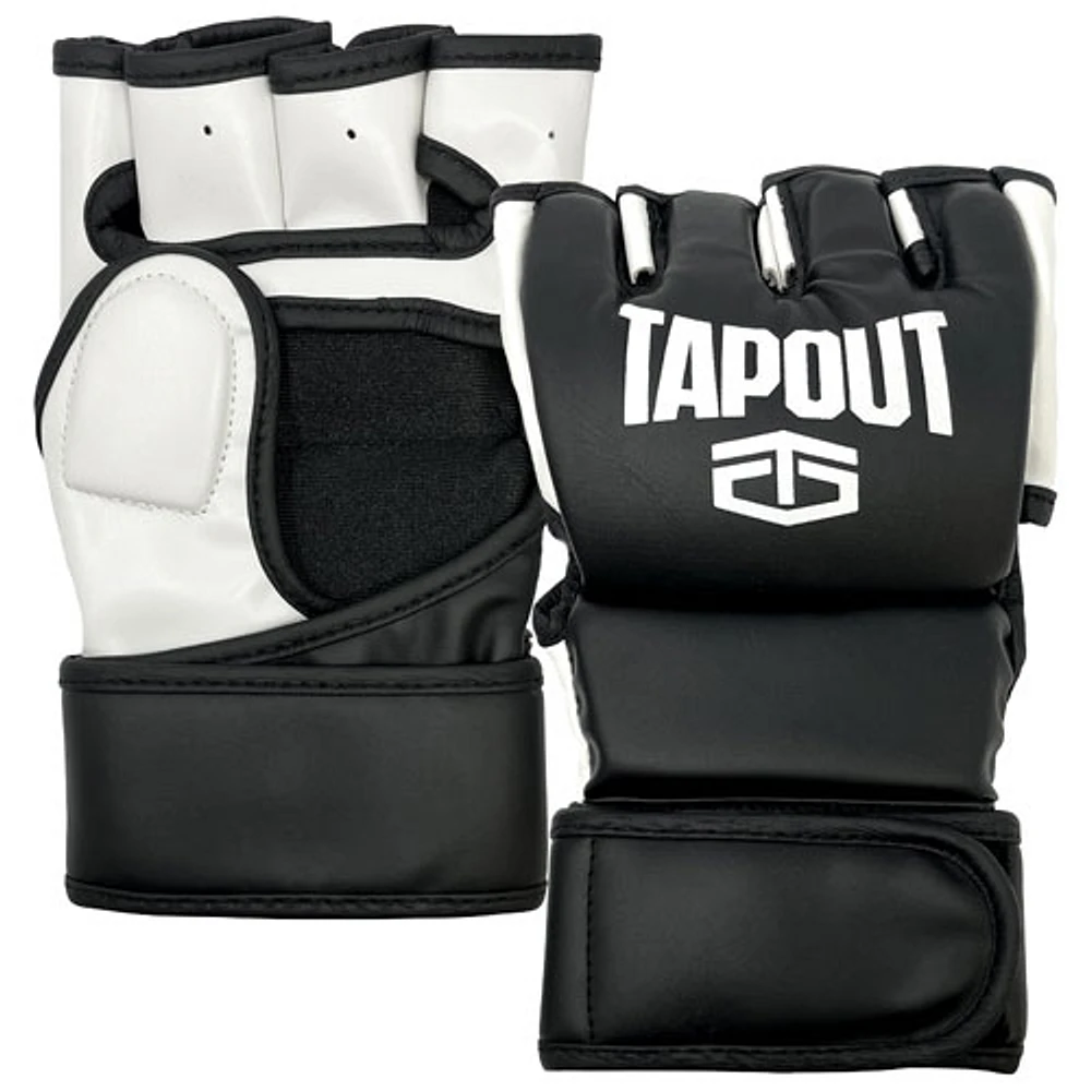 Tapout 12oz MMA Gloves - Black