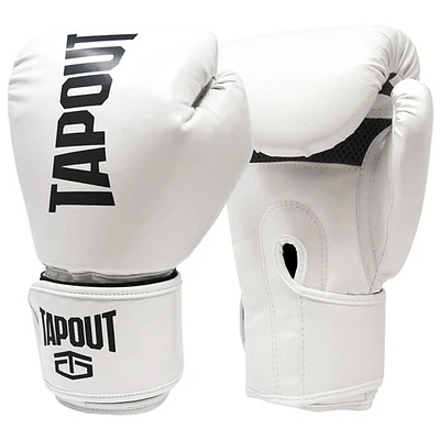 Tapout 12oz Boxing Gloves - White