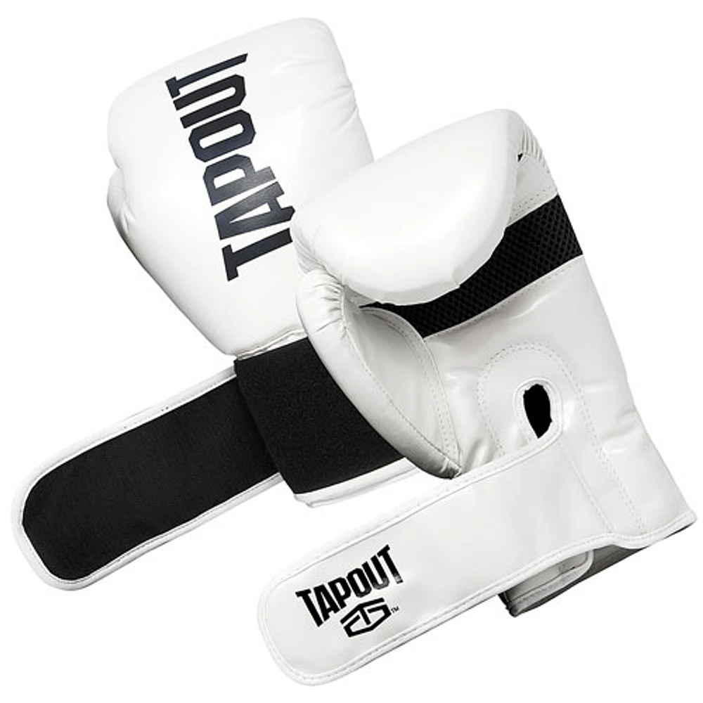 Tapout 12oz Boxing Gloves - White