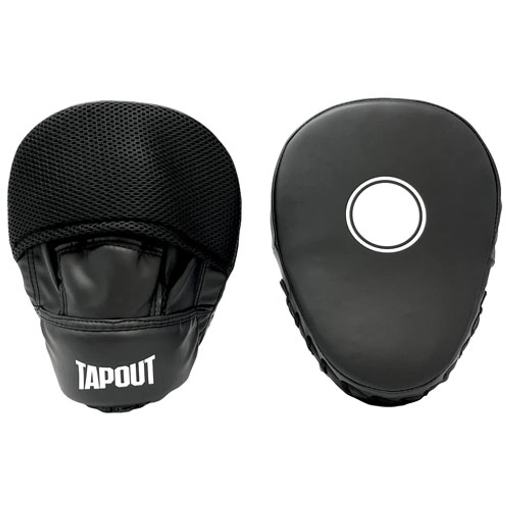 Tapout 10oz Boxing Gloves & Pair of Blocking Focus Pads Kit - 4 Pack