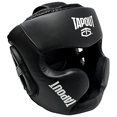 Tapout Adjustable Protective Headgear - Black