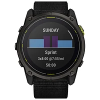 Garmin Enduro 3 51mm Solar Bluetooth Multisport Smartwatch - Black/Carbon Grey